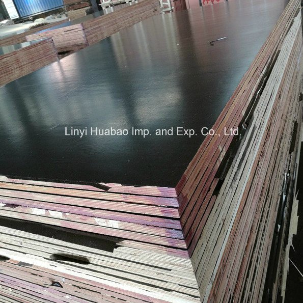 Black Film Faced Plywood /Shuttering Plywood/Concrete Pywood (BLACK001)