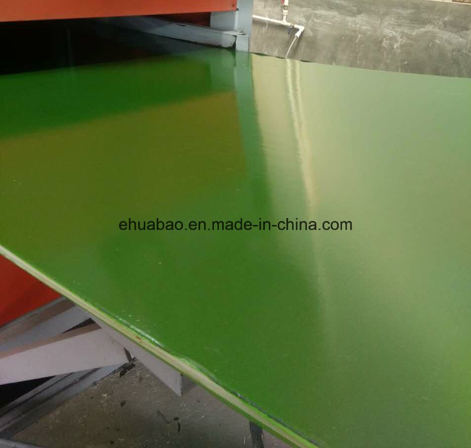 Green PVC Film Faced Plywood for Shuttering