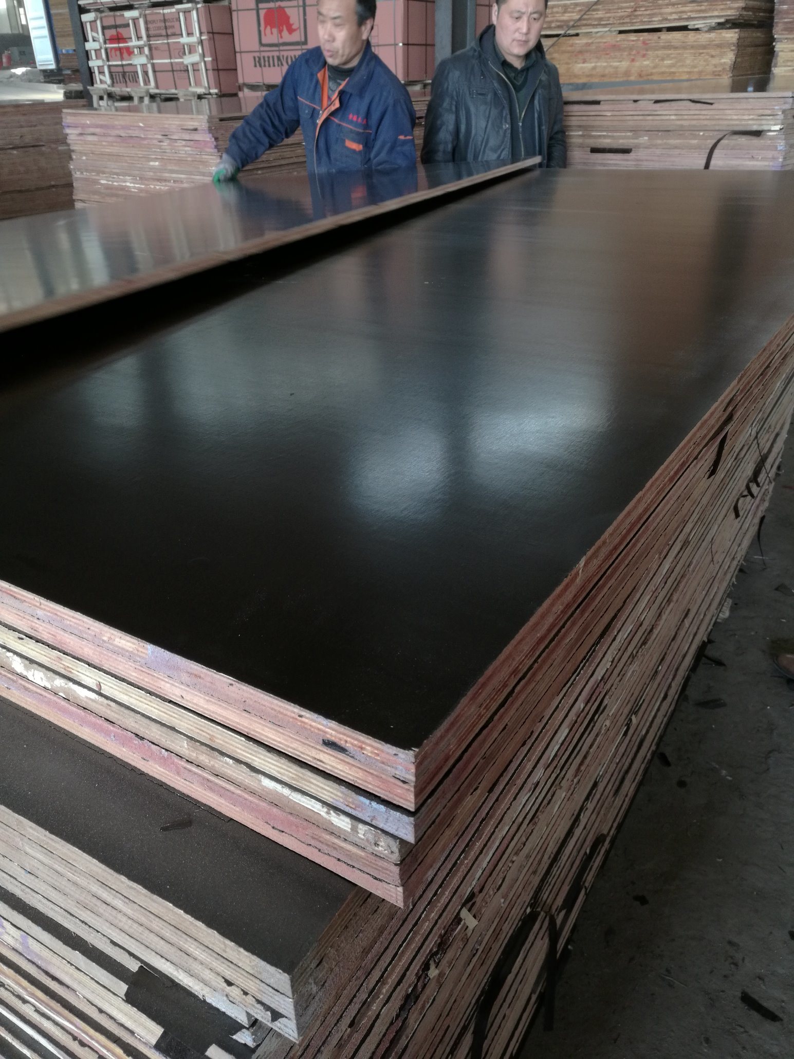 Poplar Core Film Faced Plywood Made in China