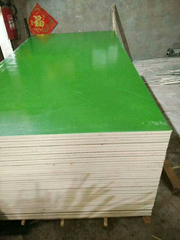 Plastic Film Faced Plywood Green Color WBP Glue for Shuttering
