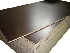 Glossy Film Faced Plywood Brown Film Poplar Core for Constructions