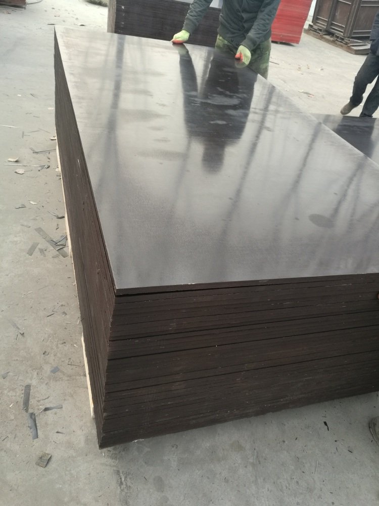 Black/Brown Phenolic Glue Poplar Core Marine Plywood/Shuttering Plywood/Film Faced Plywood