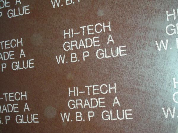 Brown Color Film Faced Plywood with Logoes for Construction