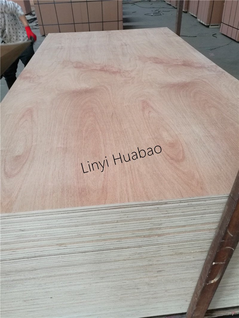 Poplar/Pine Core Commercial Plywood /Okoume Plywood /Bintangor Plywood for Furniture
